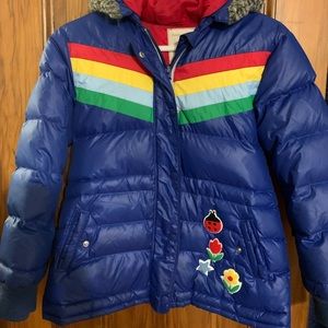 Hanna Andersson Down Puffer coat size 140